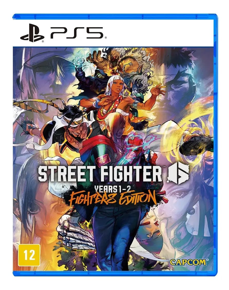 Street Fighter 6 Years 1-2 Fighters PS5 Jogo Físico Capcom